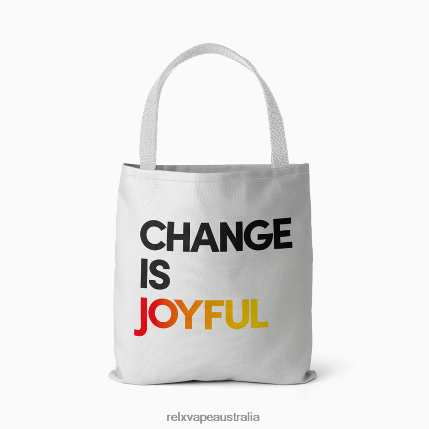 RELX Cotton Tote Bag White TTLZ63 RELX Vape Pods Australia