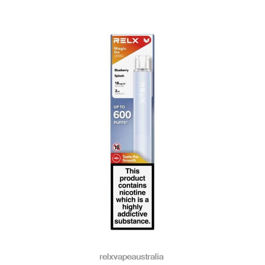 RELX MagicGo GA600 Blueberry Splash TTLZ43 RELX Vape Pods Australia