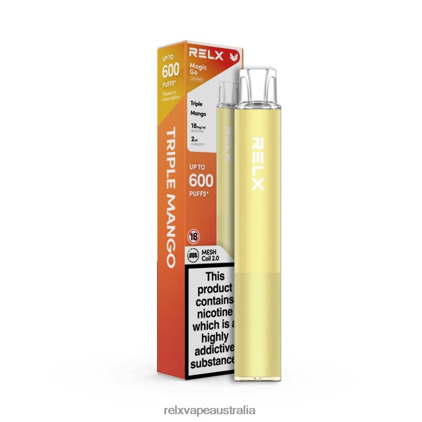 RELX MagicGo GA600 Triple Mango TTLZ47 RELX Vape Pods Sydney