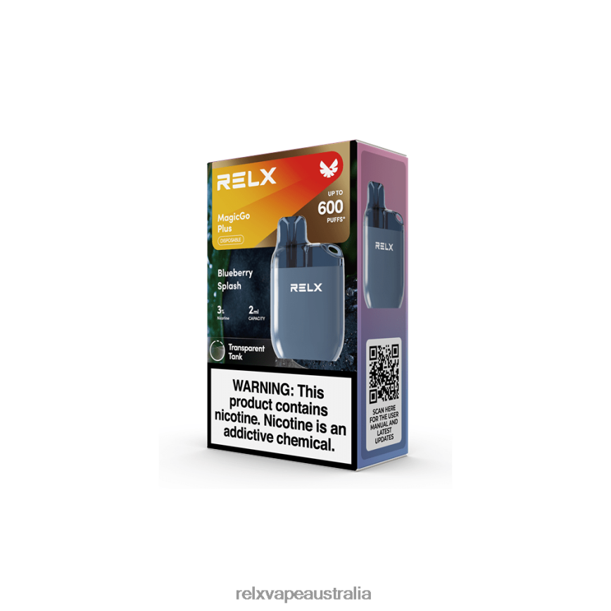 RELX MagicGo Plus SA600 Blueberry Splash TTLZ53 RELX Vape Pods Australia