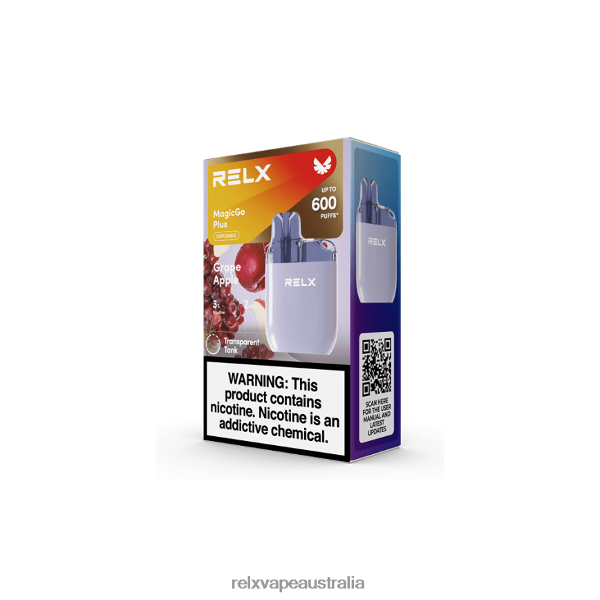 RELX MagicGo Plus SA600 Grape Apple TTLZ57 RELX Vape Pods Sydney
