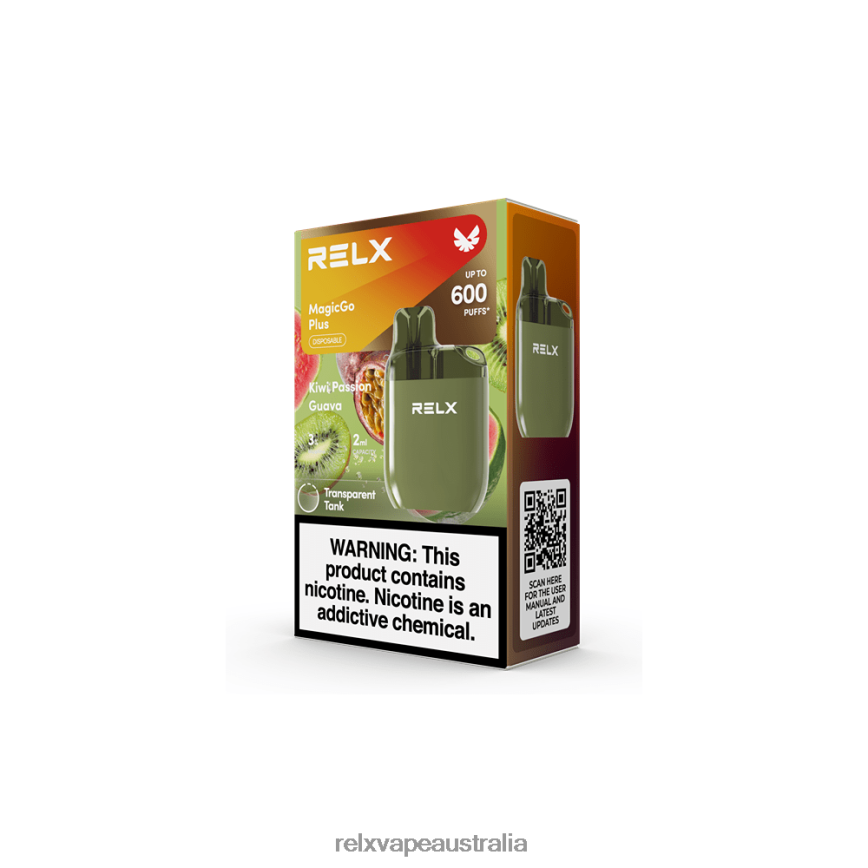 RELX MagicGo Plus SA600 Kiwi Passion Guava TTLZ54 RELX Vape Price Australia