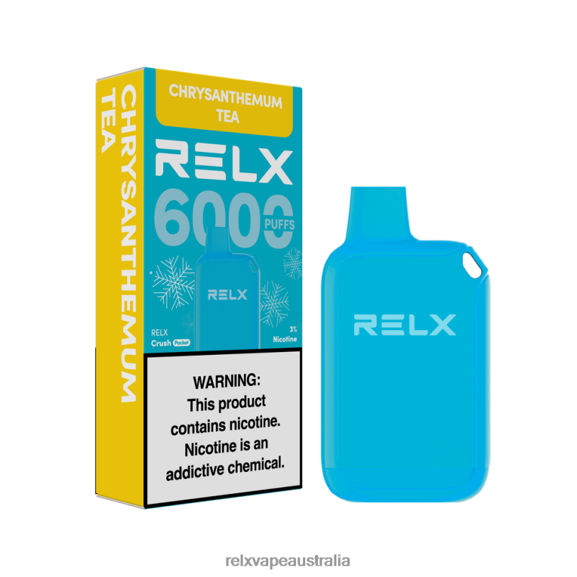 RELX Crush Pocket 6000 Icy | 0P6VV21 ‎RELX Store Melbourne Chrysanthemum Tea
