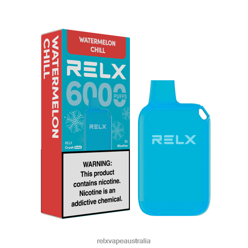 RELX Crush Pocket 6000 Icy | 0P6VV24 ‎RELX Australia Watermelon Chill