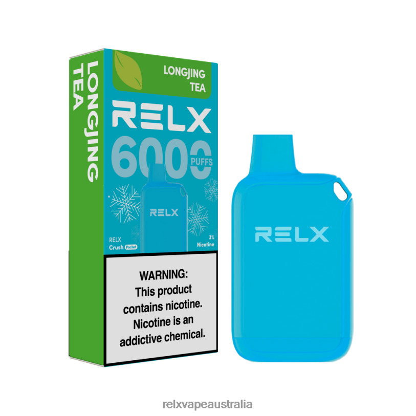 RELX Crush Pocket 6000 Icy | 0P6VV9 ‎RELX Vape Price Australia LongJing Tea