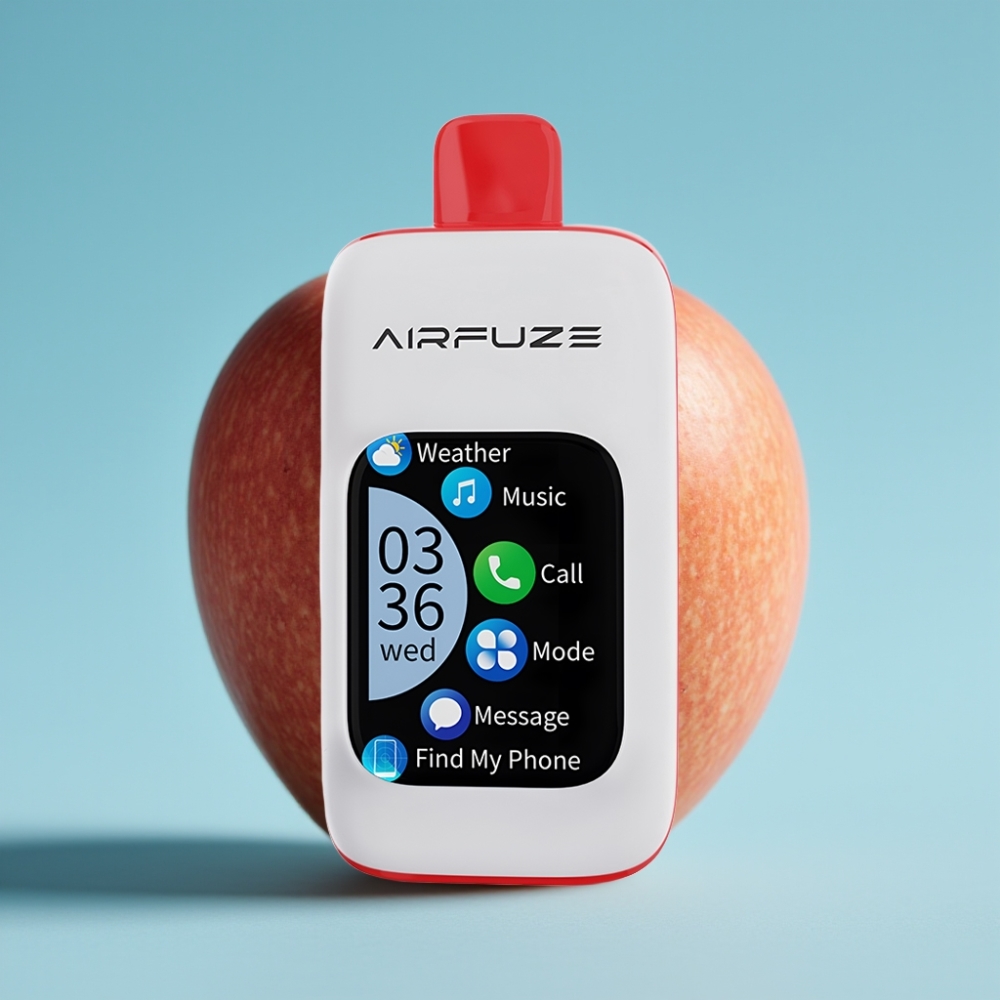 AirFuze Smart 30000 Puffs Disposable Vape Triple Apple Touch Screen Type-C