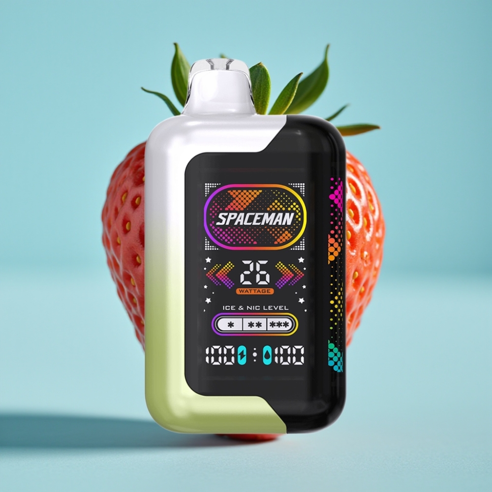 SMOK Spaceman SP40000 Zero Nicotine 20ml Strawberry Kiwi Rechargeable Disposable Vape