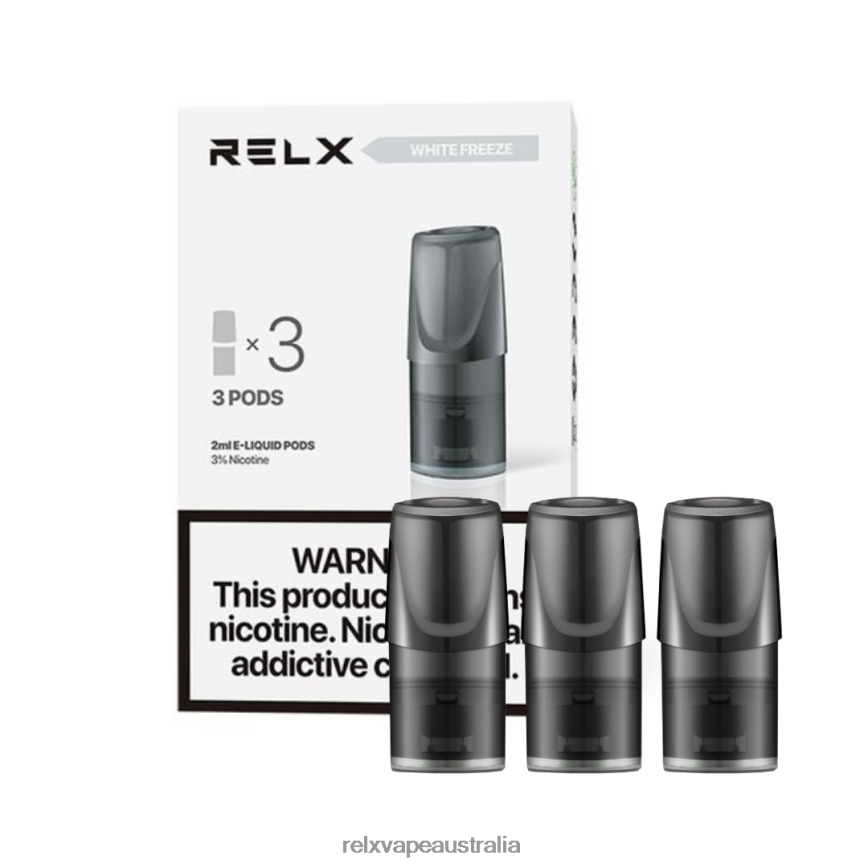 RELX Classic Pods White Freeze-Icy Slush TTLZ134 RELX Vape Price Australia