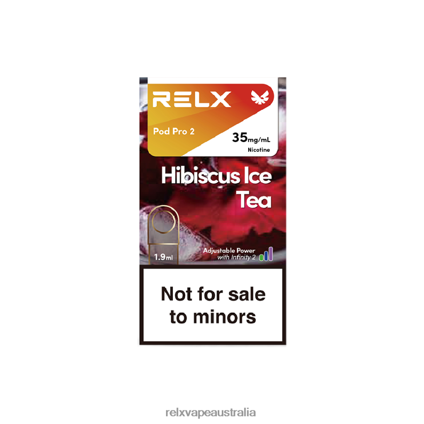 RELX Pod Pro 2 - 3 Pods Hibiscus Ice Tea TTLZ111 RELX Store Melbourne