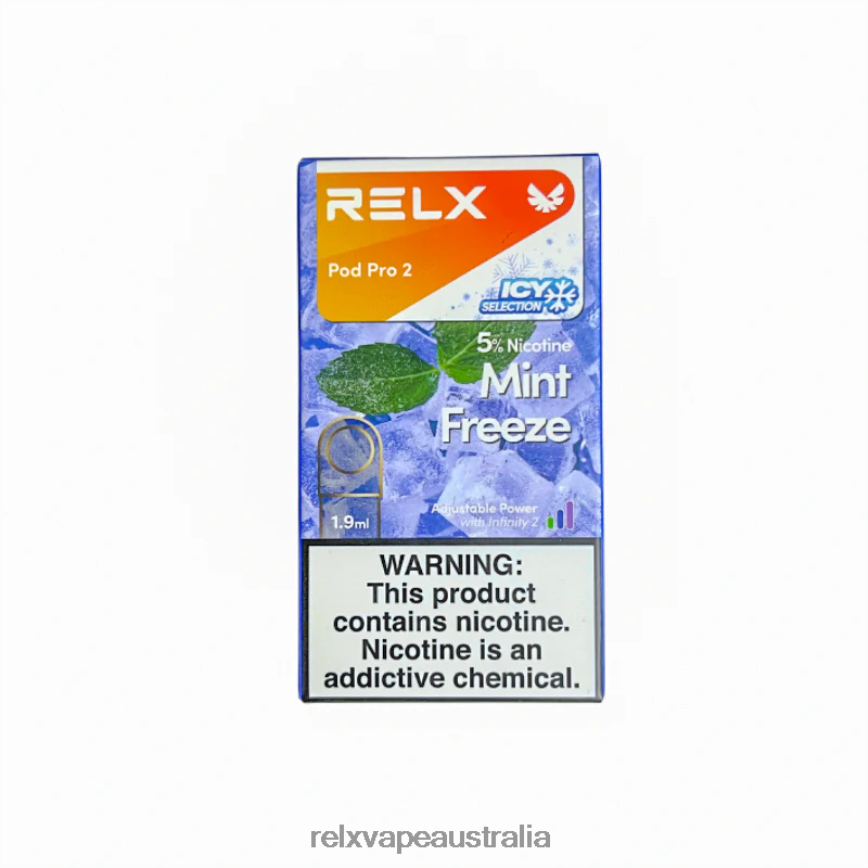 RELX Pod Pro 2 - 3 Pods Mint Freeze TTLZ100 RELX Australia Melbourne
