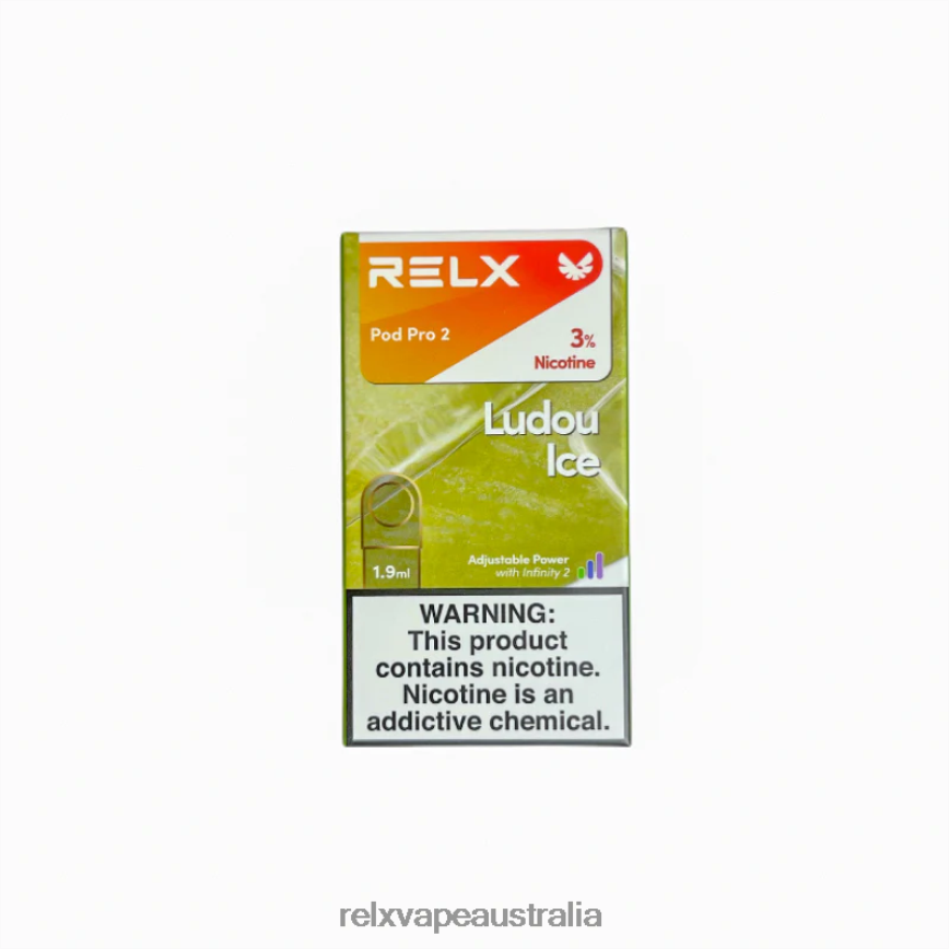RELX Pod Pro 2 - 3 Pods Mung Bean Ice TTLZ97 RELX Vape Pods Sydney
