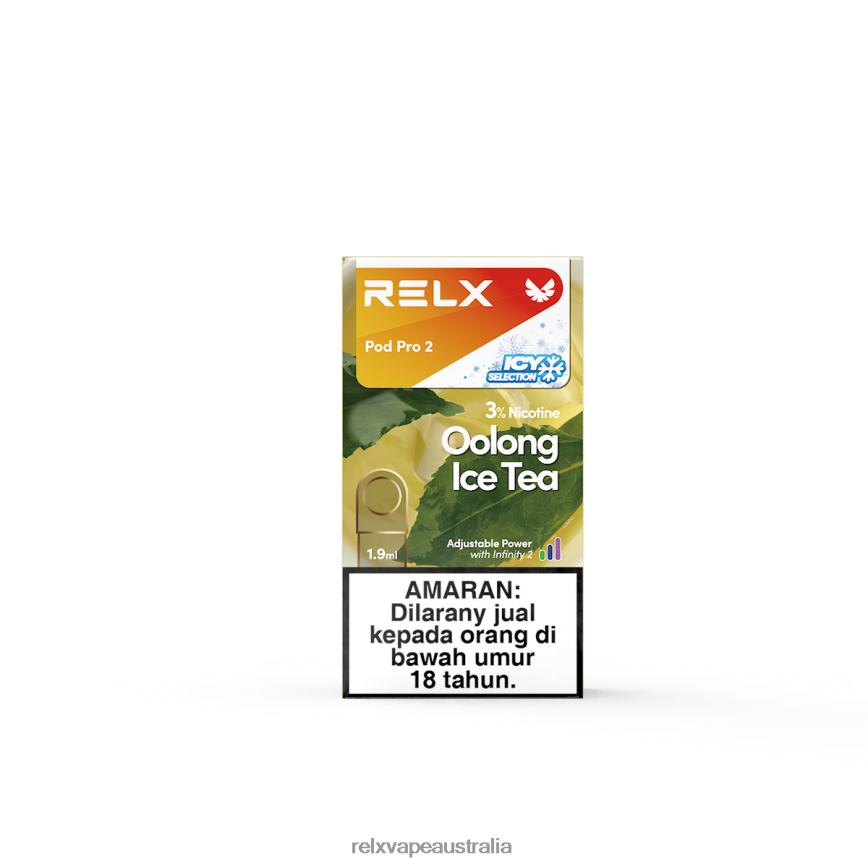 RELX Pod Pro 2 - 3 Pods Oolong Ice Tea TTLZ113 RELX Vape Pods Australia