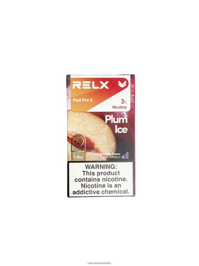 RELX Pod Pro 2 - 3 Pods Plum Ice TTLZ114 RELX Vape Price Australia