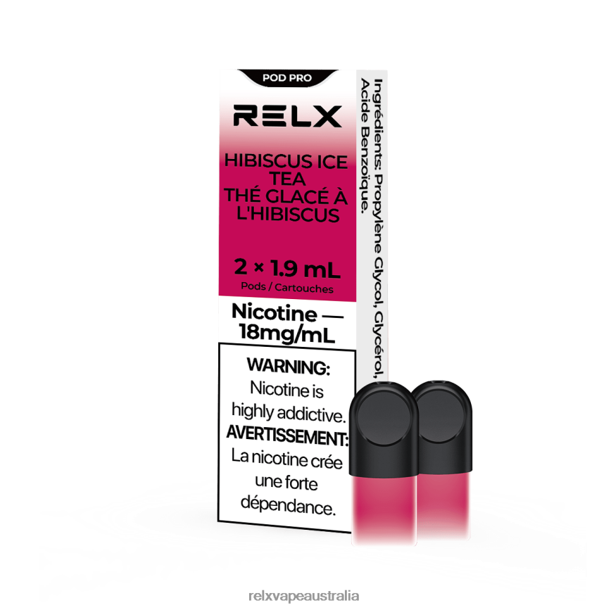 RELX Pod Pro - 2 Pods Hibiscus Ice Tea TTLZ15 RELX Sydney Store