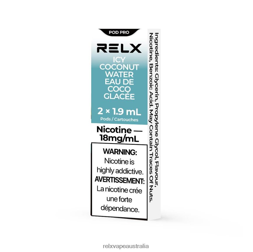 RELX Pod Pro - 2 Pods Icy Coconut Water TTLZ21 RELX Vape Australia