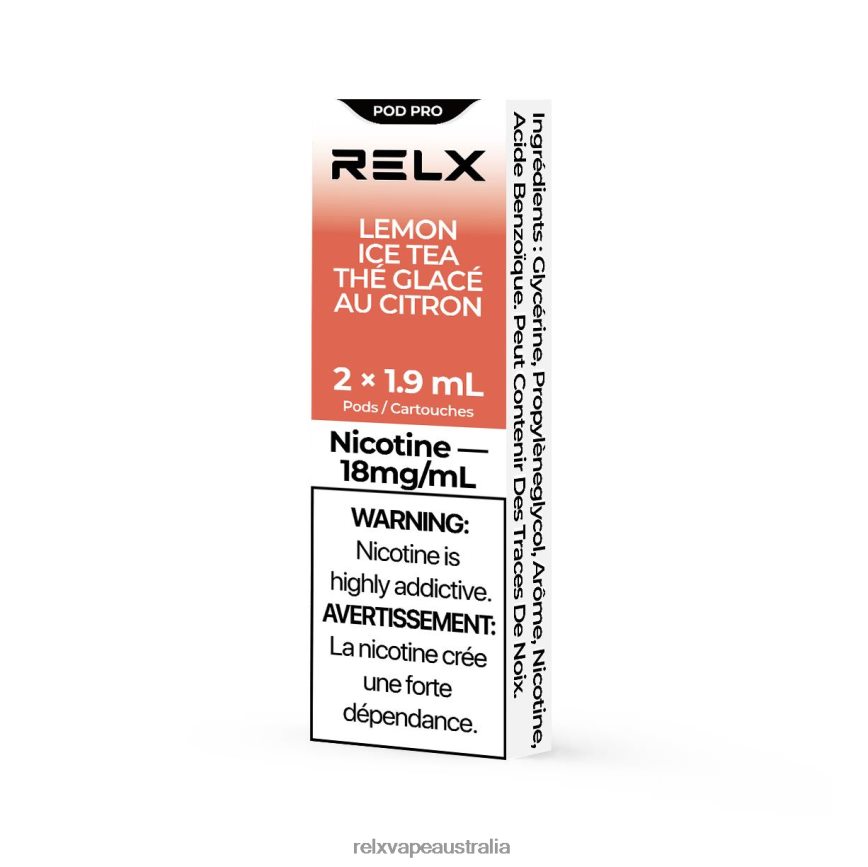 RELX Pod Pro - 2 Pods Lemon Ice Tea TTLZ12 RELX Vape Pods Australia