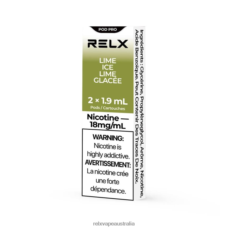RELX Pod Pro - 2 Pods Lime Ice TTLZ24 RELX Australia