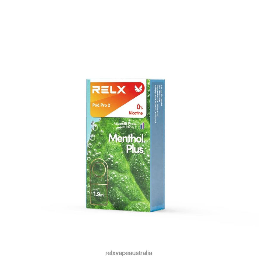 RELX Pod Pro - 2 Pods Menthol Plus TTLZ23 RELX Vape Price Australia