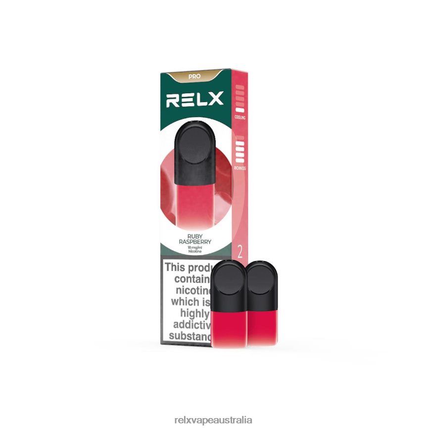 RELX Pod Pro - 2 Pods Ruby Raspberry TTLZ9 RELX Australia Melbourne