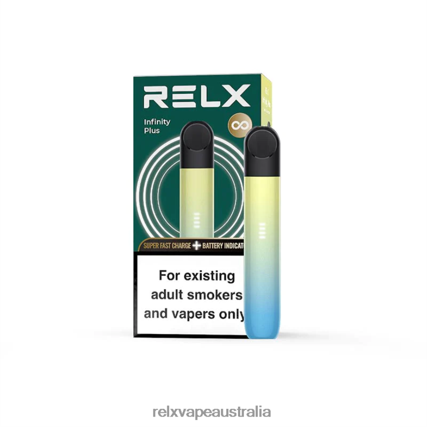 RELX Infinity Plus Blue Yellow TTLZ79 RELX Pods Melbourne