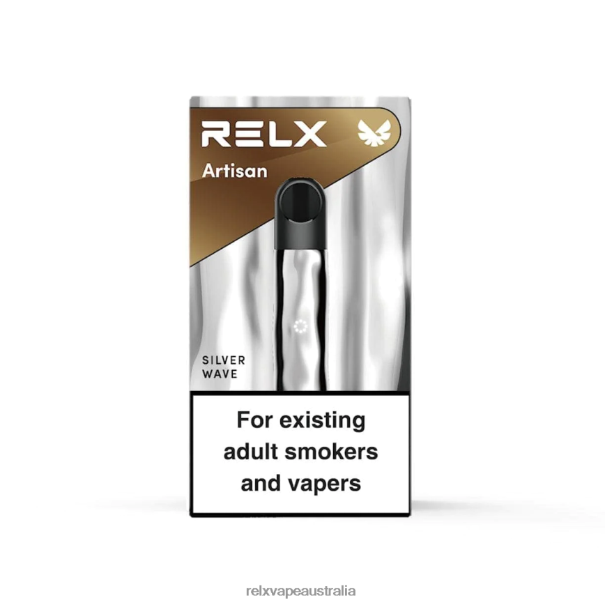 RELX Metal Artisan Device Silver Wave TTLZ65 RELX Australia